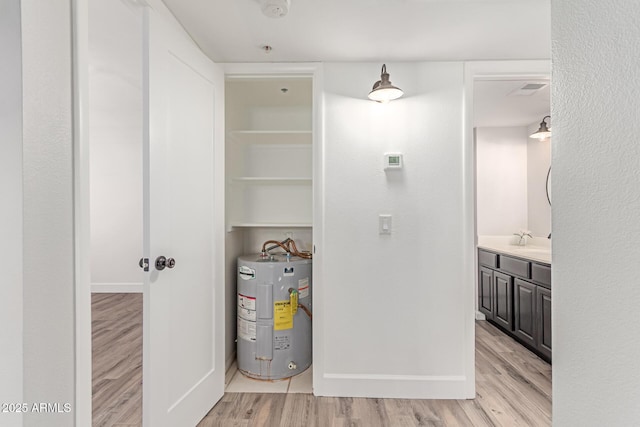 1650 N 87th Ter Unit 25A, Scottsdale, AZ 85257 - utility room with water heater