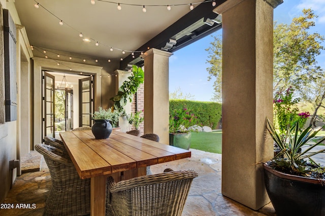 10191 E Diamond Rim Dr Unit 2122, Scottsdale, AZ 85255 - view of patio / terrace with outdoor dining space