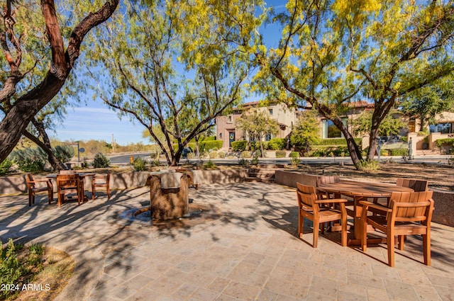 10191 E Diamond Rim Dr Unit 2122, Scottsdale, AZ 85255 - view of patio featuring outdoor dining area