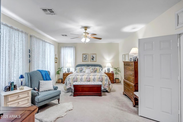3336 W King Dr, Anthem, AZ 85086 - bedroom with carpet and ceiling fan