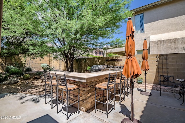 3336 W King Dr, Anthem, AZ 85086 - fenced backyard with a patio