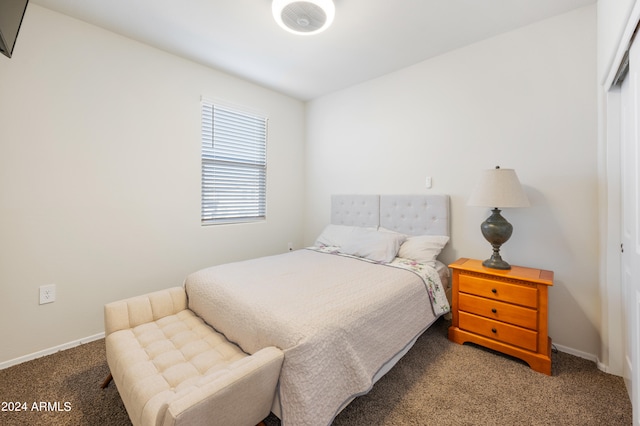 bedroom featuring carpet floors