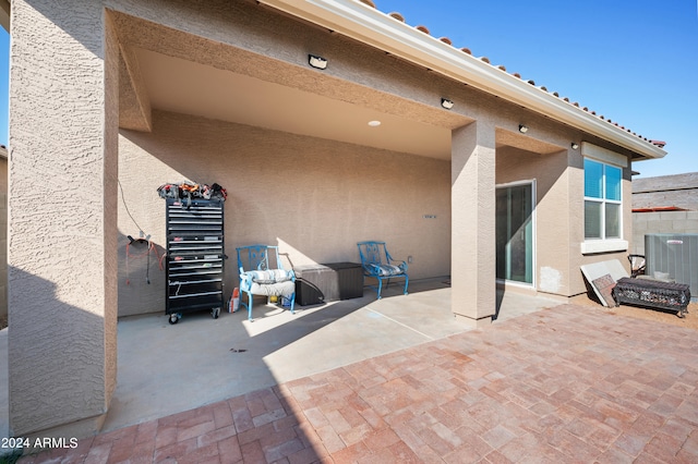 view of patio