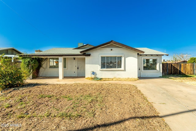 214 W June Cir, Mesa, AZ 85201 - single story home featuring stucco siding and a patio