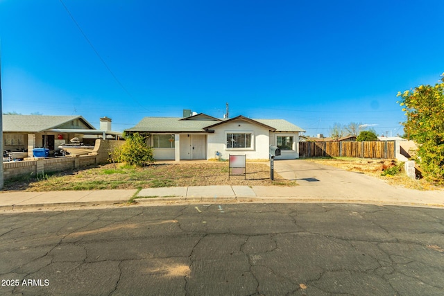 214 W June Cir, Mesa, AZ 85201 - view of front of home with driveway