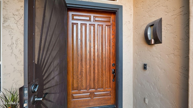 view of entrance to property