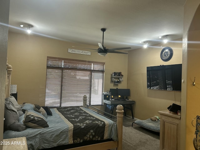 7326 W Dreyfus Dr, Peoria, AZ 85381 - bedroom featuring carpet floors and a ceiling fan