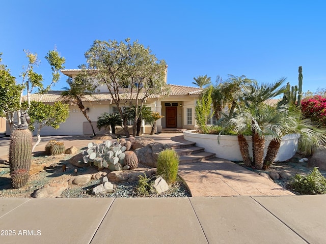 14645 S 25th Pl, Phoenix, AZ 85048 - view of front facade featuring a tiled roof and stucco siding