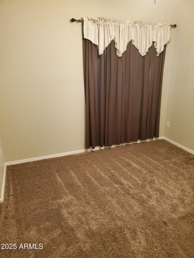 empty room with carpet floors