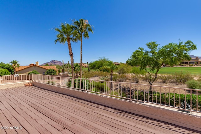6122 E Saddleback St, Mesa, AZ 85215 - view of deck