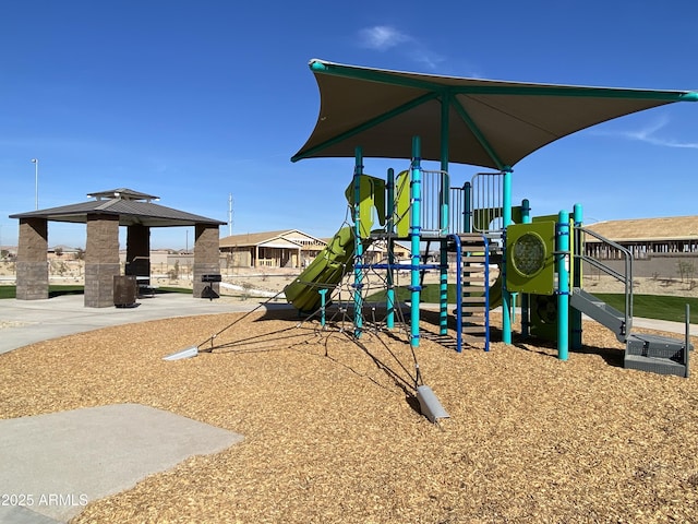 view of communal playground