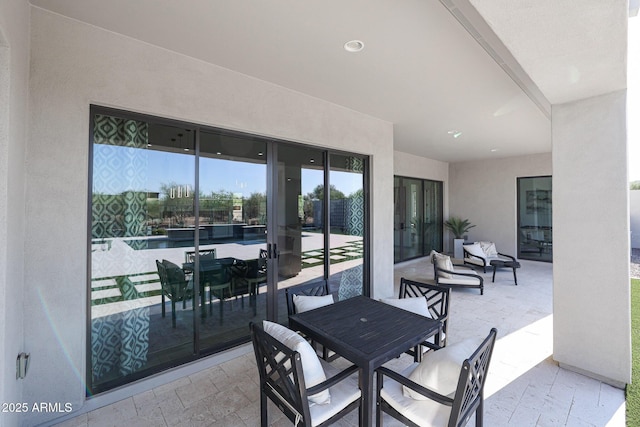1920 E Creek Canyon Rd, Phoenix, AZ 85086 - view of patio featuring outdoor dining area