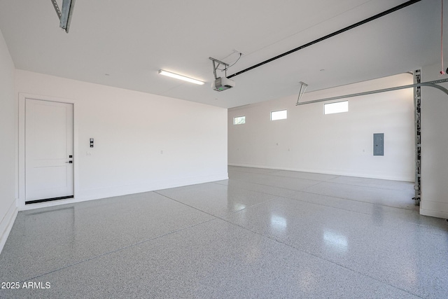 1920 E Creek Canyon Rd, Phoenix, AZ 85086 - garage featuring a garage door opener and electric panel