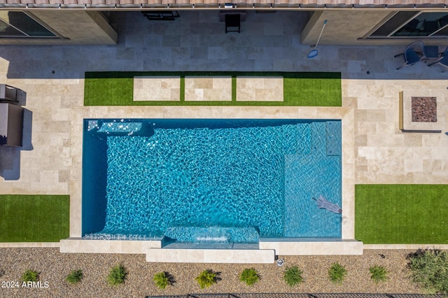 view of pool