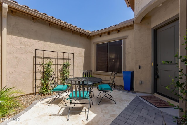 view of patio