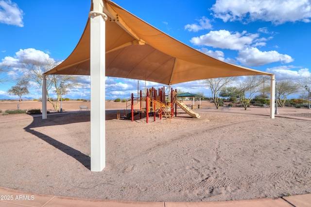 view of community playground