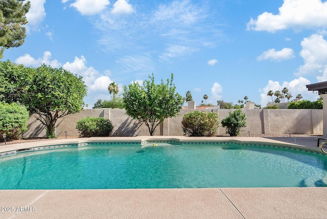 8361 E San Rafael Dr, Scottsdale, AZ 85258 - view of pool featuring a fenced backyard