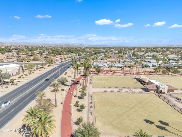 birds eye view of property featuring a residential view