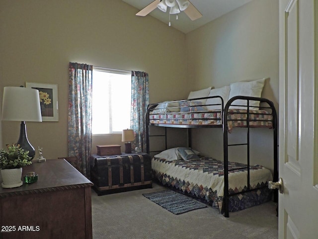 1010 N Osprey Ct, Gilbert, AZ 85234 - carpeted bedroom with vaulted ceiling