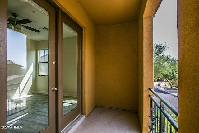 20750 N 87th St Unit 2103, Scottsdale, AZ 85255 - balcony featuring a ceiling fan