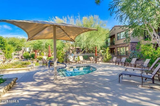 20750 N 87th St Unit 2103, Scottsdale, AZ 85255 - view of pool with a patio area and a swimming pool