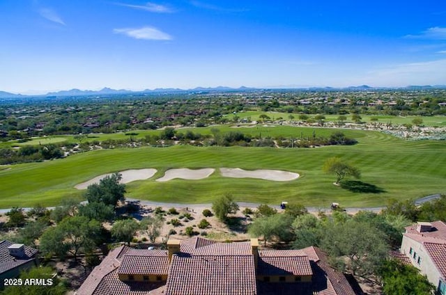 20750 N 87th St Unit 2103, Scottsdale, AZ 85255 - aerial view of a mountainous background and a golf course