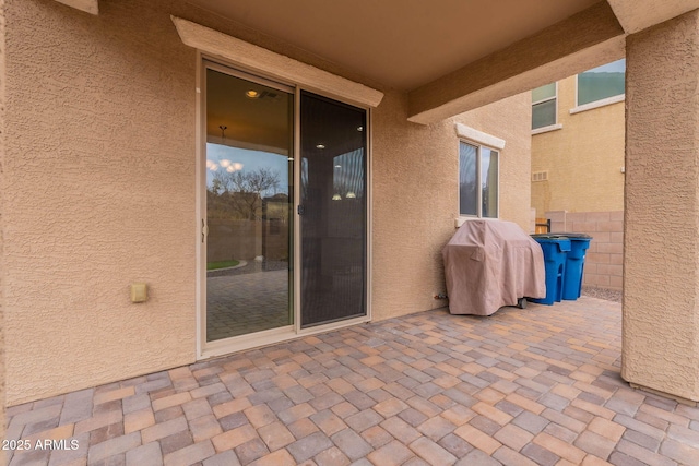 view of patio / terrace with grilling area