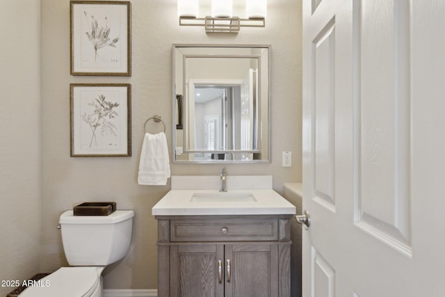 4960 E Dale Ln, Cave Creek, AZ 85331 - bathroom featuring toilet and vanity