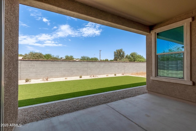 view of patio