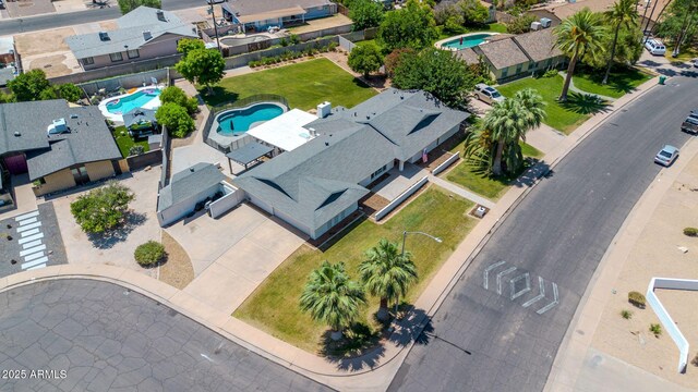 737 E 7th Pl, Mesa, AZ 85203 - aerial view of a pool