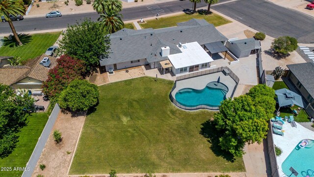 737 E 7th Pl, Mesa, AZ 85203 - drone / aerial view of a pool