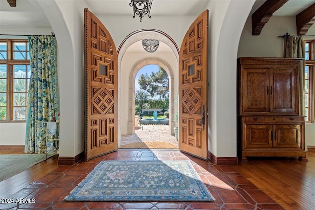 view of foyer