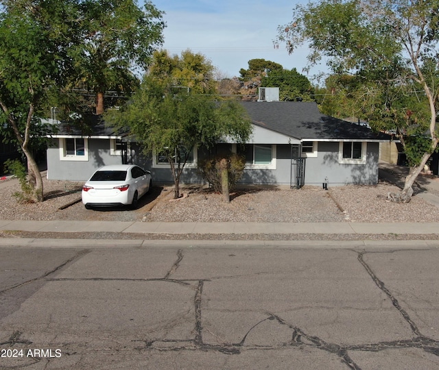 view of ranch-style home