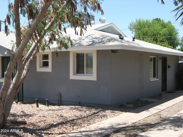 view of side of home