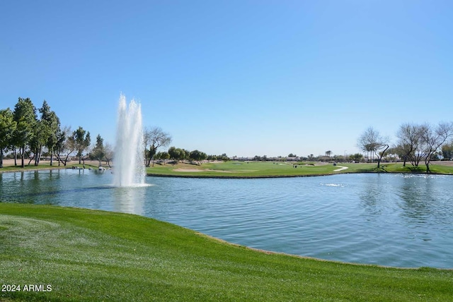 view of water feature