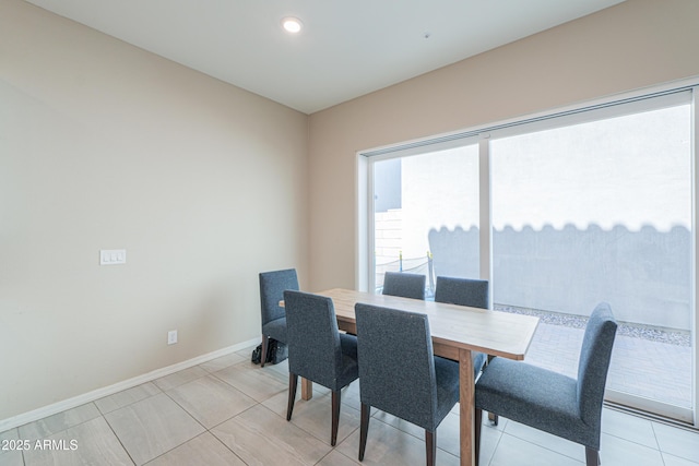 281 E Shamrock Dr, Chandler, AZ 85286 - dining area with recessed lighting and light tile patterned floors