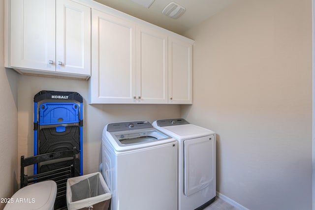 281 E Shamrock Dr, Chandler, AZ 85286 - washroom featuring washer and clothes dryer and cabinet space