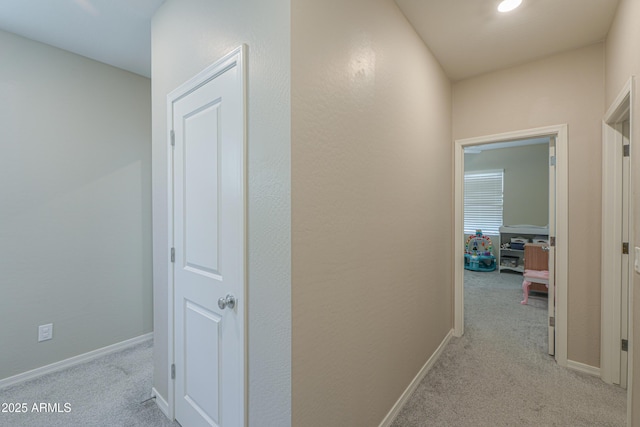 281 E Shamrock Dr, Chandler, AZ 85286 - hallway featuring light colored carpet and baseboards