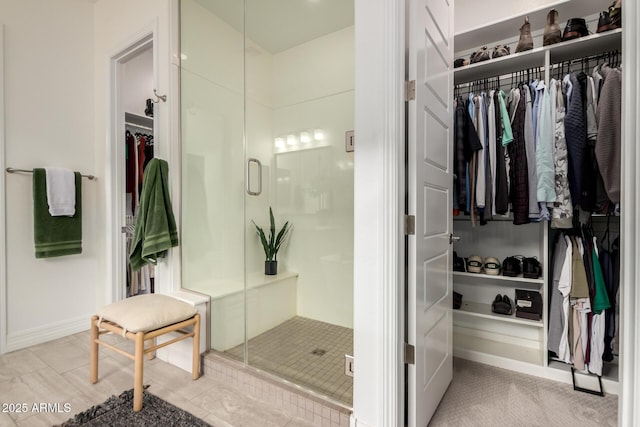 1931 E Aster Pl, Chandler, AZ 85286 - full bath featuring a spacious closet and a shower stall
