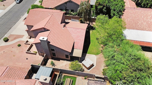 aerial view of property and surrounding area