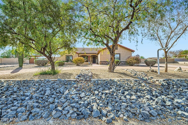 view of rear view of house