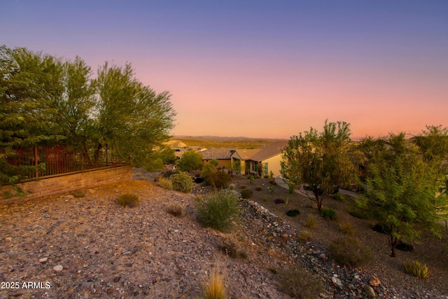 3675 Gold Ridge Rd, Wickenburg, AZ 85390 - view of yard at dusk