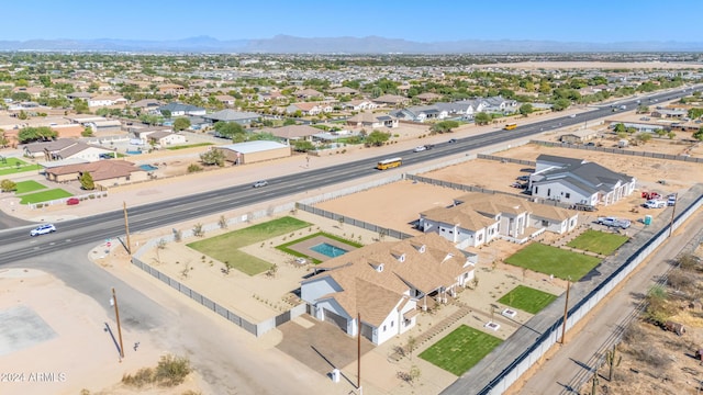 birds eye view of property featuring a residential view