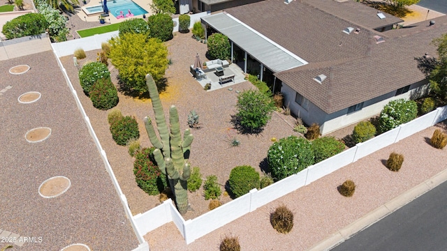 9621 E Calgary Ave, Sun Lakes, AZ 85248 - view from above of property