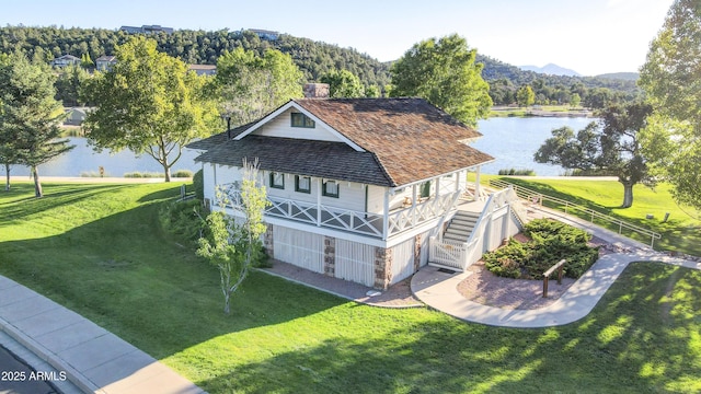 1014 W Summit St, Payson, AZ 85541 - aerial view of property and surrounding area featuring a large body of water