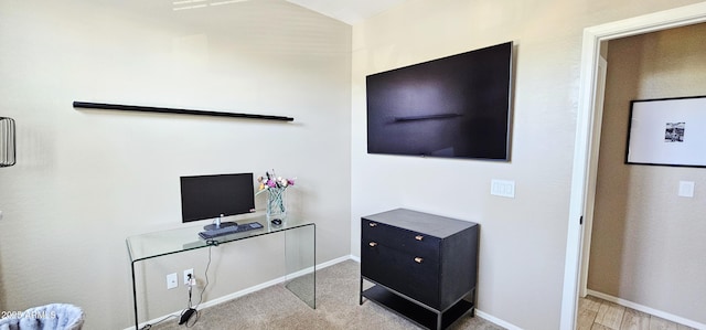 4705 E Red Oak Ln Unit 101, Gilbert, AZ 85297 - office area with baseboards