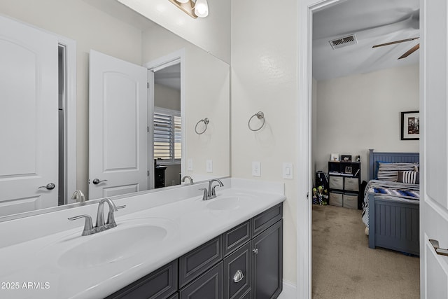 1439 E Mead Dr, Gilbert, AZ 85298 - bathroom featuring double vanity