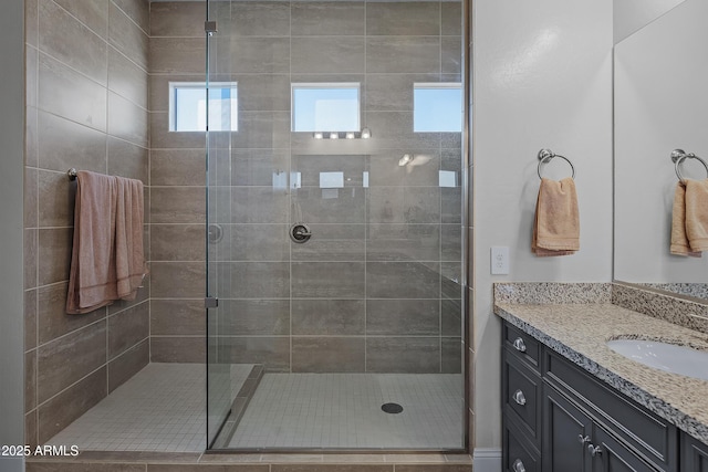 1439 E Mead Dr, Gilbert, AZ 85298 - full bath featuring a shower stall and vanity