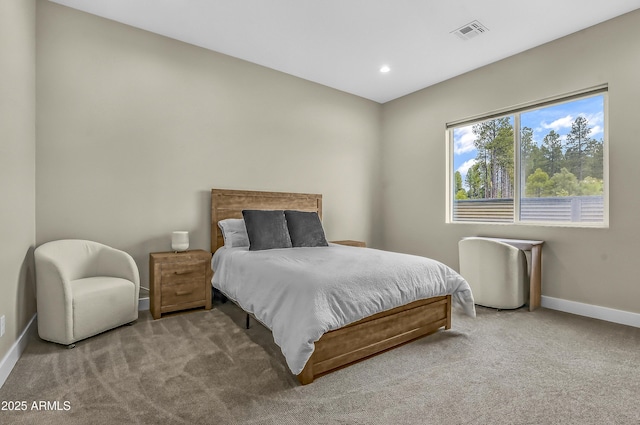 3367 W Lyra Way, Flagstaff, AZ 86001 - bedroom featuring carpet, baseboards, and recessed lighting