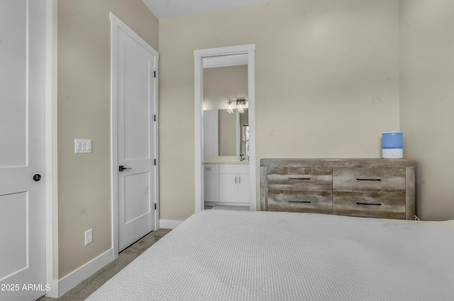3367 W Lyra Way, Flagstaff, AZ 86001 - carpeted bedroom with baseboards and ensuite bath